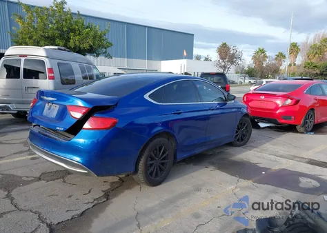 2015 Chrysler 200 Limited z USA, uszkodzony, nr VIN 1C3CCCAB9FN669325